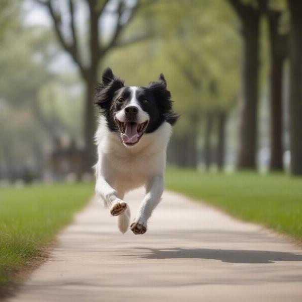 Dog Breathing During Exercise