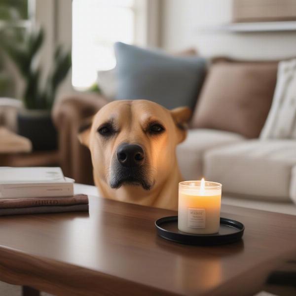 Dog Candle Eliminating Odor