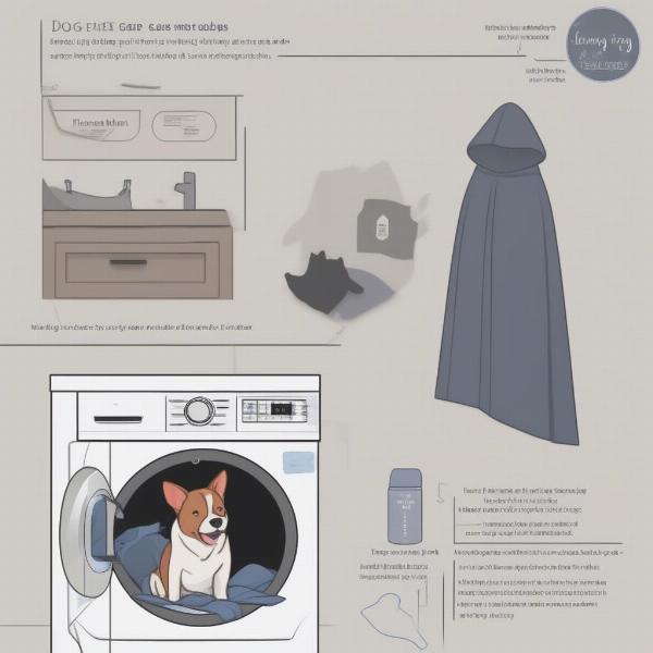 Dog Cape Cleaning and Storage