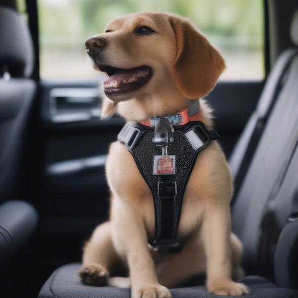 Dog car travel safety tips