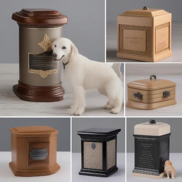 Different Types of Dog Cremation Urns