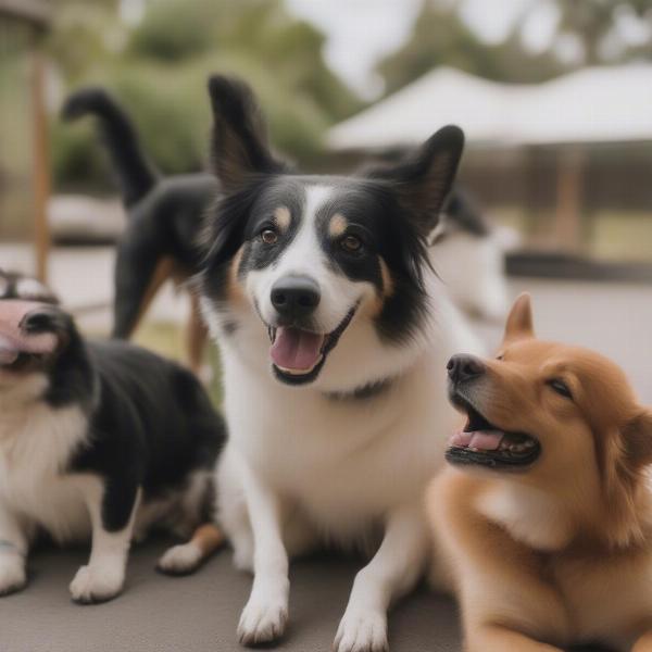 Happy Dogs at a Brisbane Dog Day Care