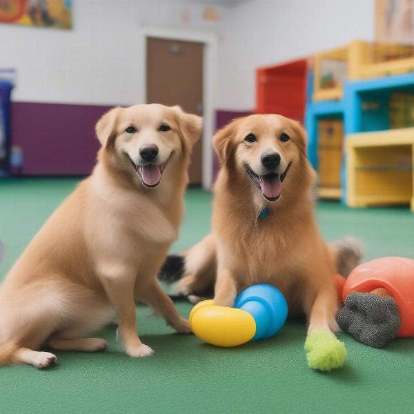 Dog Day Care Doral FL Dogs Playing