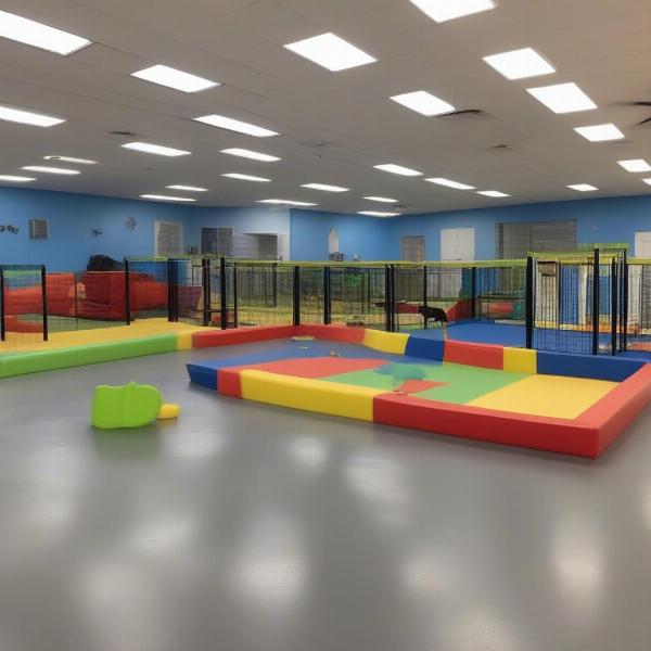 Dog Daycare Play Area Greenville NC