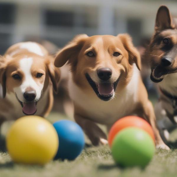 Dog Daycare Ipswich Happy Dogs Playing