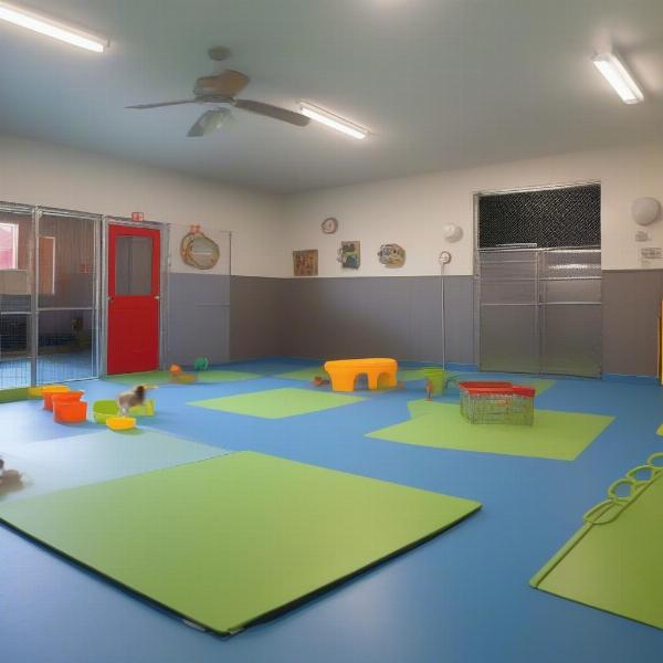 Clean and spacious dog daycare facility in Lakeville, MN