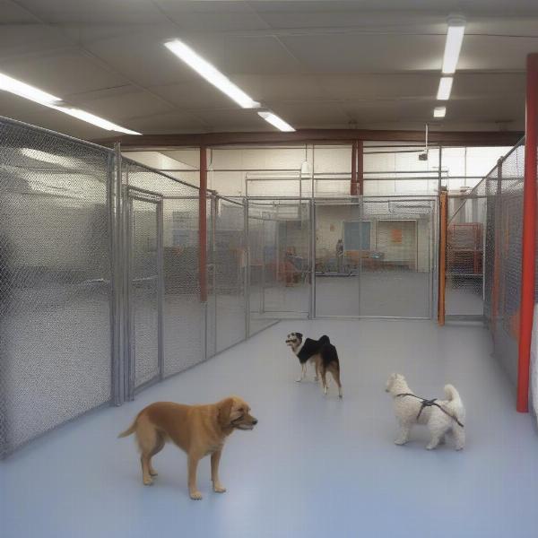 Safety features at a Mount Pleasant dog daycare