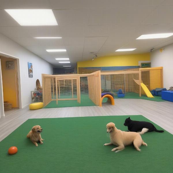 Dog Daycare North Vancouver Play Area