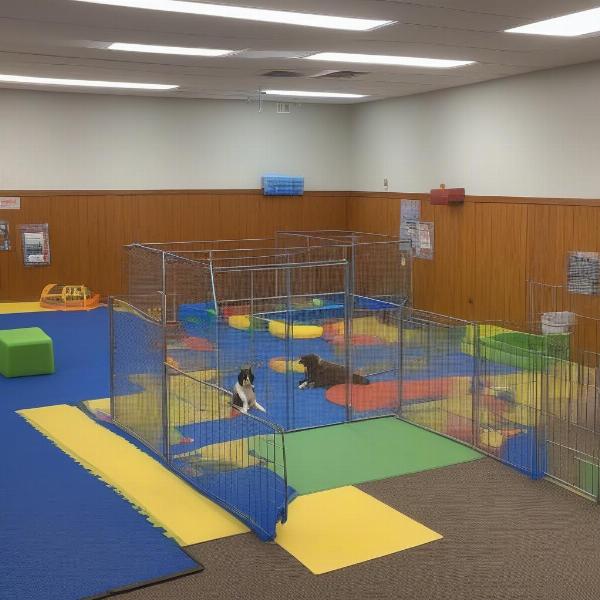 Dog daycare Pocatello ID safe play area