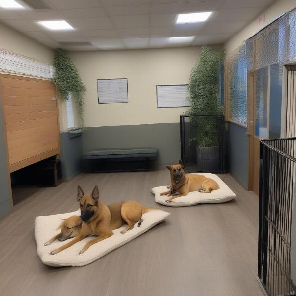 Dog daycare resting time in Thousand Oaks