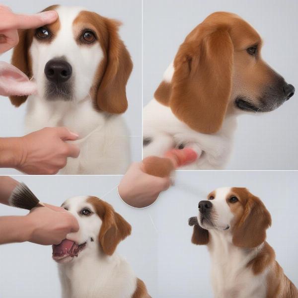 Dog Ear Cleaning Steps