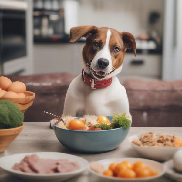 Dog Eating Food Causing Rotten Egg Farts