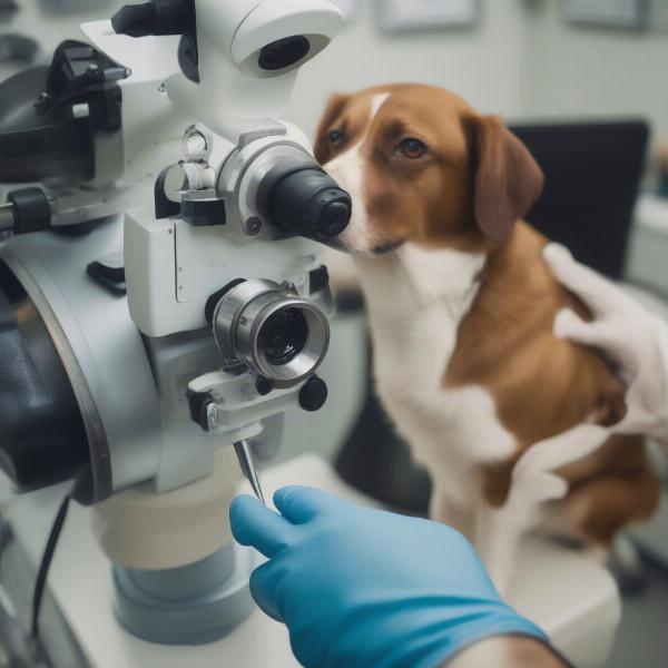 Dog Eye Examination