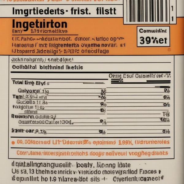 Dog Food Label Ingredients