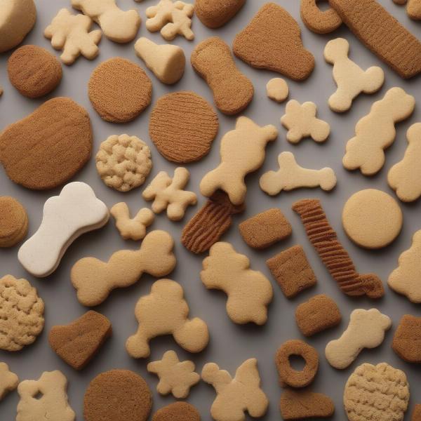 Various Dog Food Mixer Biscuits