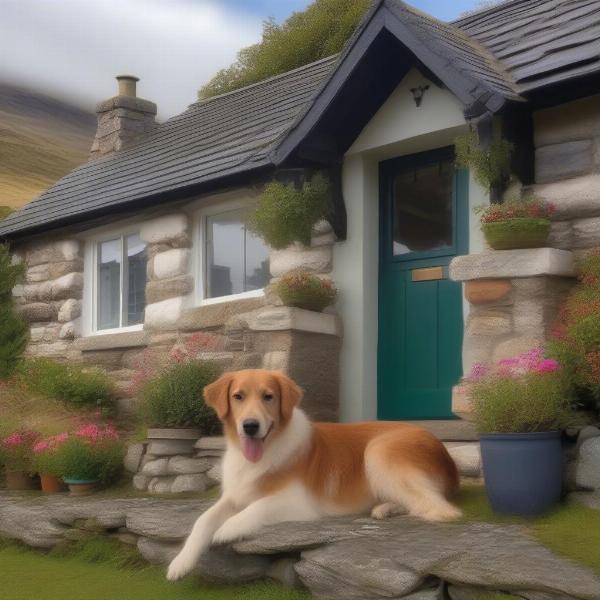 Dog-friendly cottage on Isle of Skye with stunning views