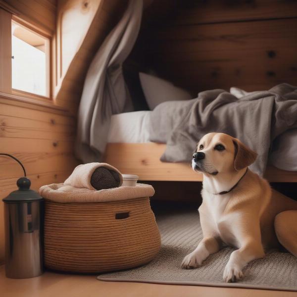 Essential amenities for a comfortable dog-friendly cabin stay