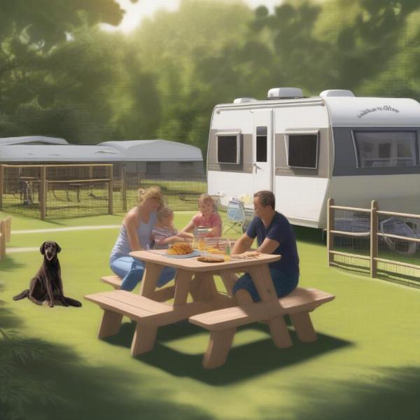 Dog-Friendly Caravan Park Amenities in Scotland