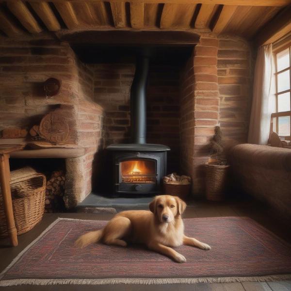 Dog-friendly cottage in the UK