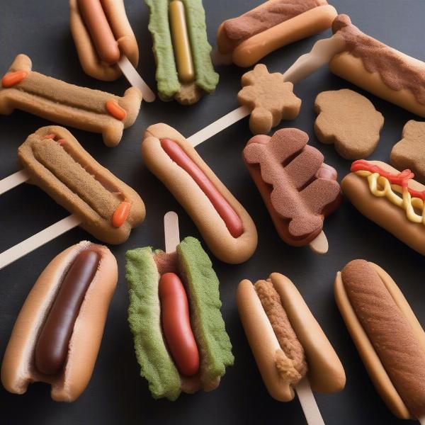 Dog-friendly hot dog treats