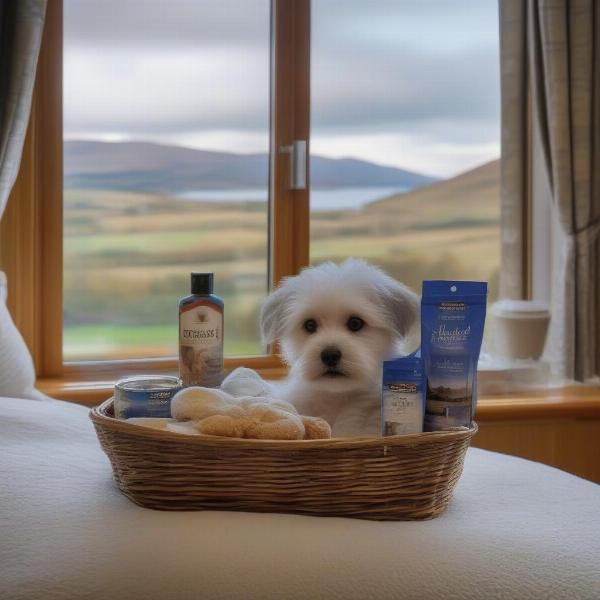 Dog-friendly hotel amenities in Inverness