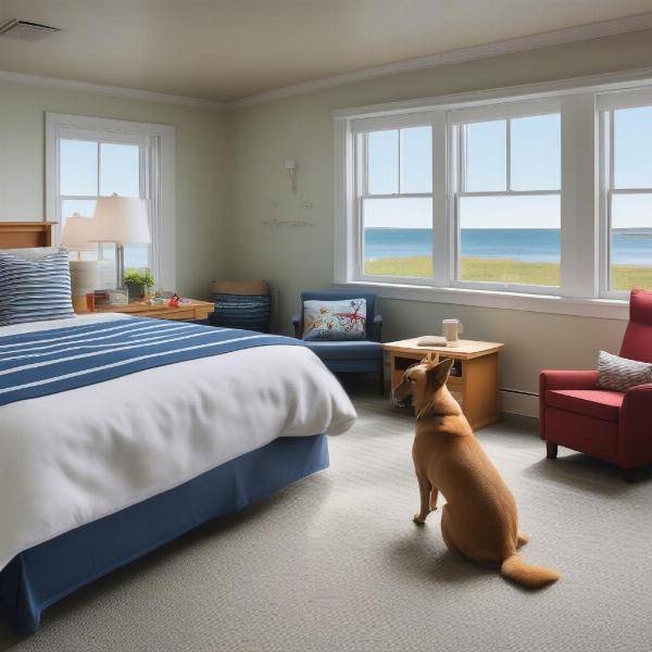 Dog-friendly hotel in Maine with ocean view