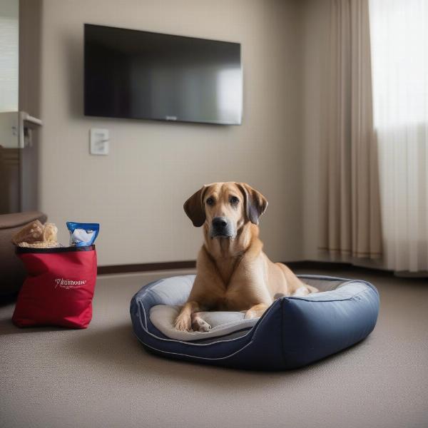 Dog-friendly hotel amenities in Paso Robles