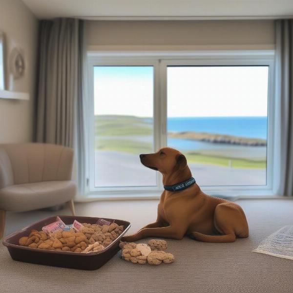 Dog-friendly hotel amenities in Pembrokeshire