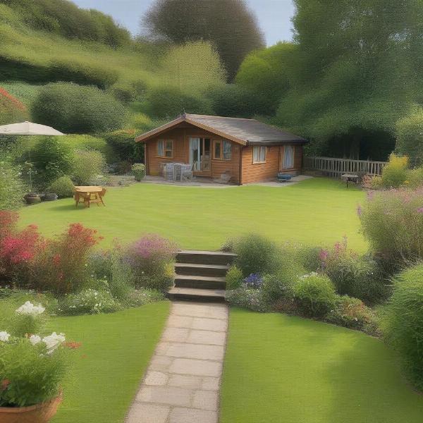 Dog-Friendly Lodge with Enclosed Garden in Devon