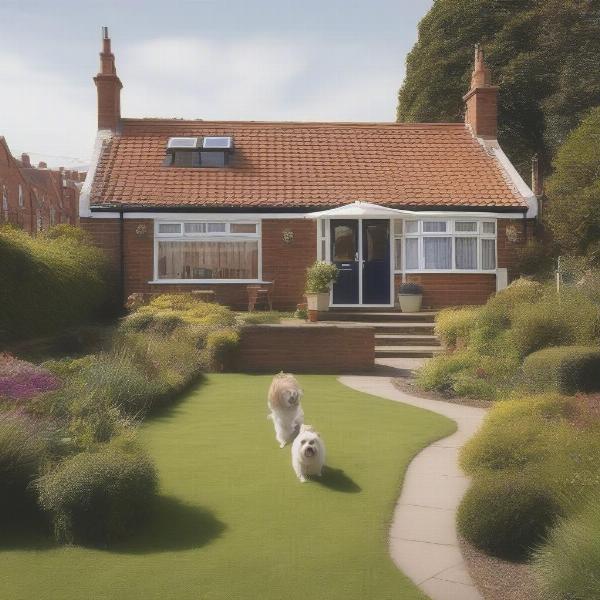 Dog-Friendly Lodge Exterior in Whitby