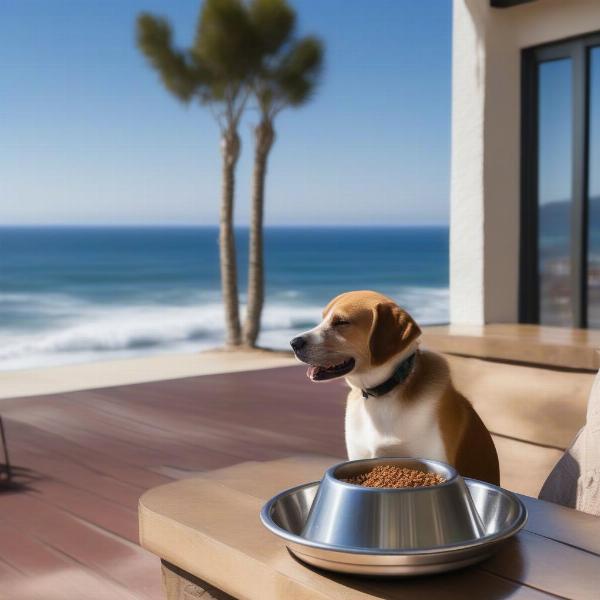 Dog-Friendly Patio in Malibu