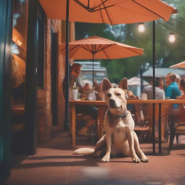 Dog-friendly patio in Tallahassee