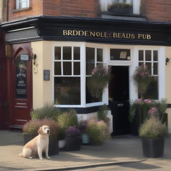 Dog-friendly pub in Bridlington with outdoor seating