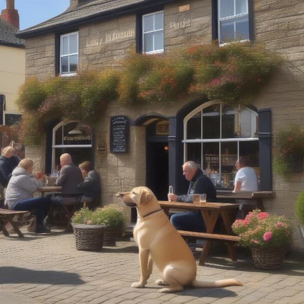 A dog-friendly pub in Grassington, Yorkshire Dales.