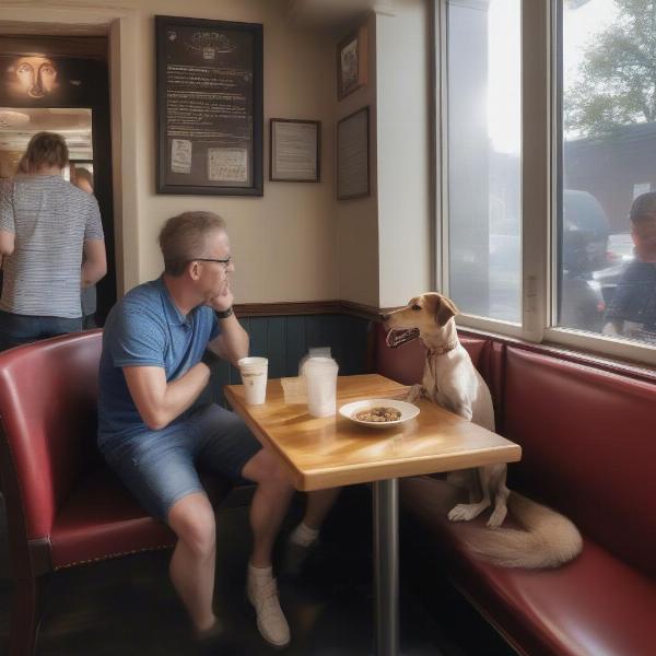 Dog-friendly restaurant etiquette in Annapolis