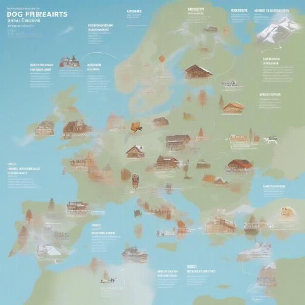 Dog-friendly Ski Resort Map