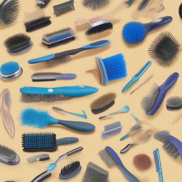 Dog Grooming Brushes and Combs