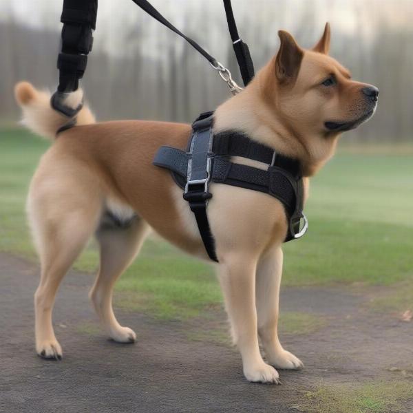 Front-Clip Harness on a Dog