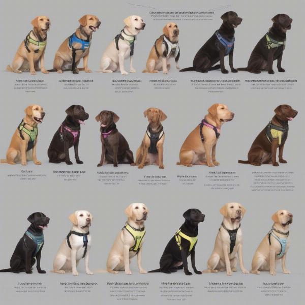 Dog harness types for Labrador Retriever