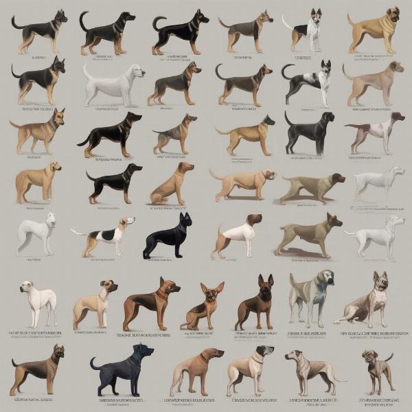 Dog Hock Comparison Across Breeds