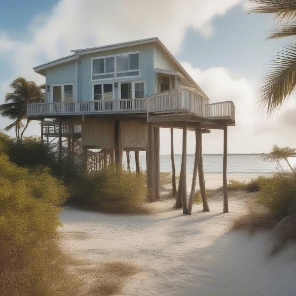 Dog Island Florida Real Estate Beachfront Home