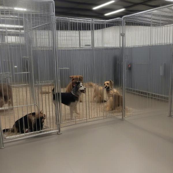 Dog Playtime in Cairns Kennel