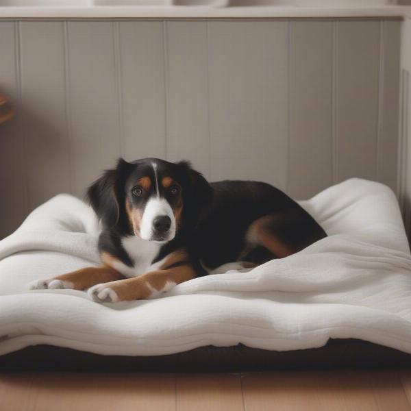 Comfortable dog kennel bedding