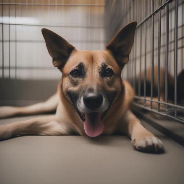 Happy Dog at Sioux City Kennel