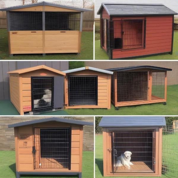 Dog Kennel Sizes and Materials