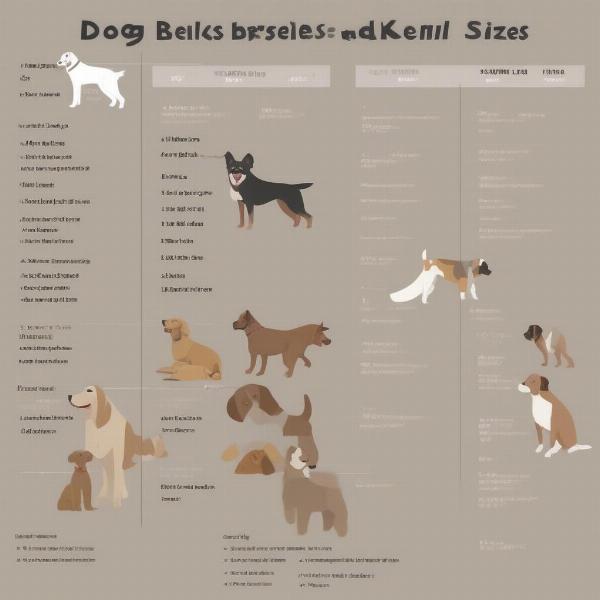 Dog Kennel Sizing Chart