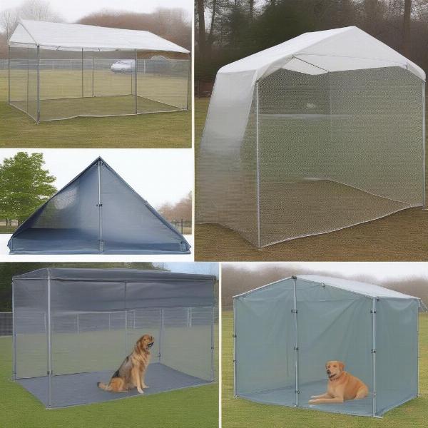 Types of Dog Kennel Tarps