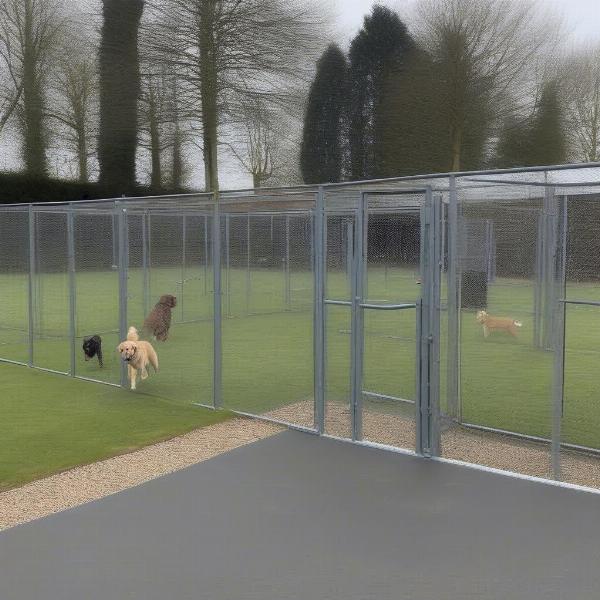 Dog kennels Bury St Edmunds outdoor exercise areas