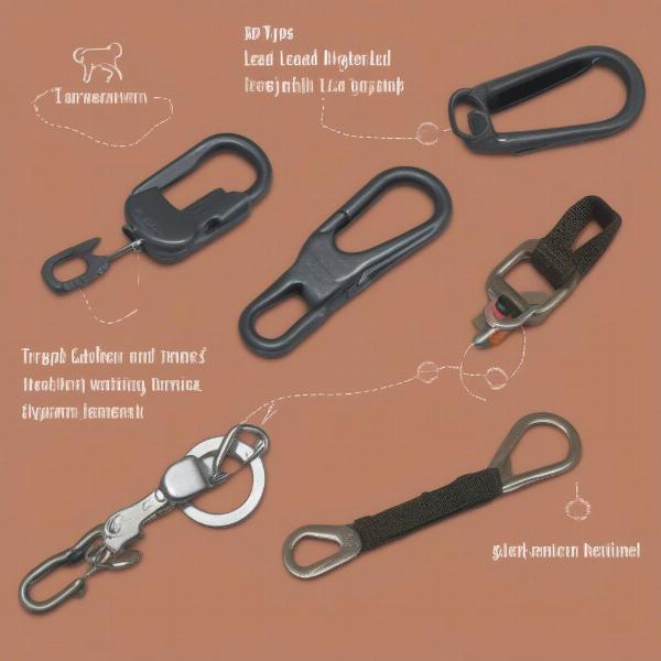 Different Dog Lead Clip Types