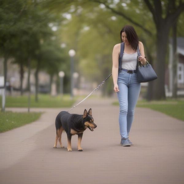 Dog Leash Training